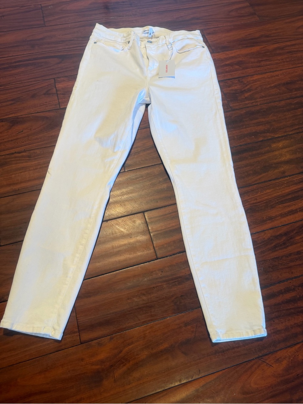 Good American White Skinny Jeans - Slim‎ High-Rise